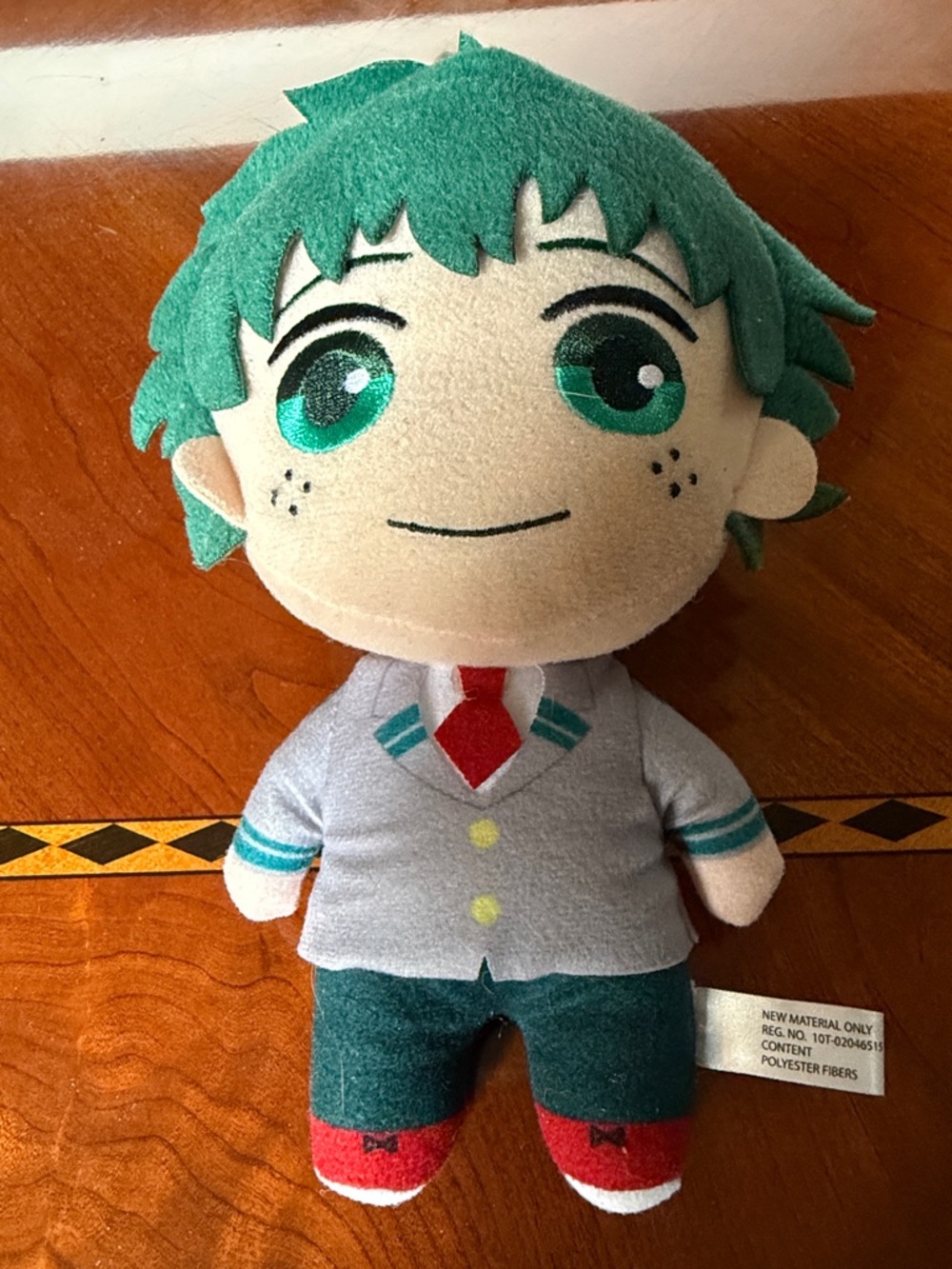Izuku Midoriya plush Anime Doll from My Hero Academia with School Uniform